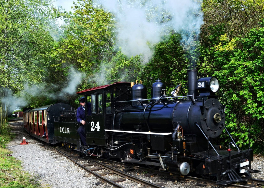 Locomotive at Cleethorpes Coast Light Railway