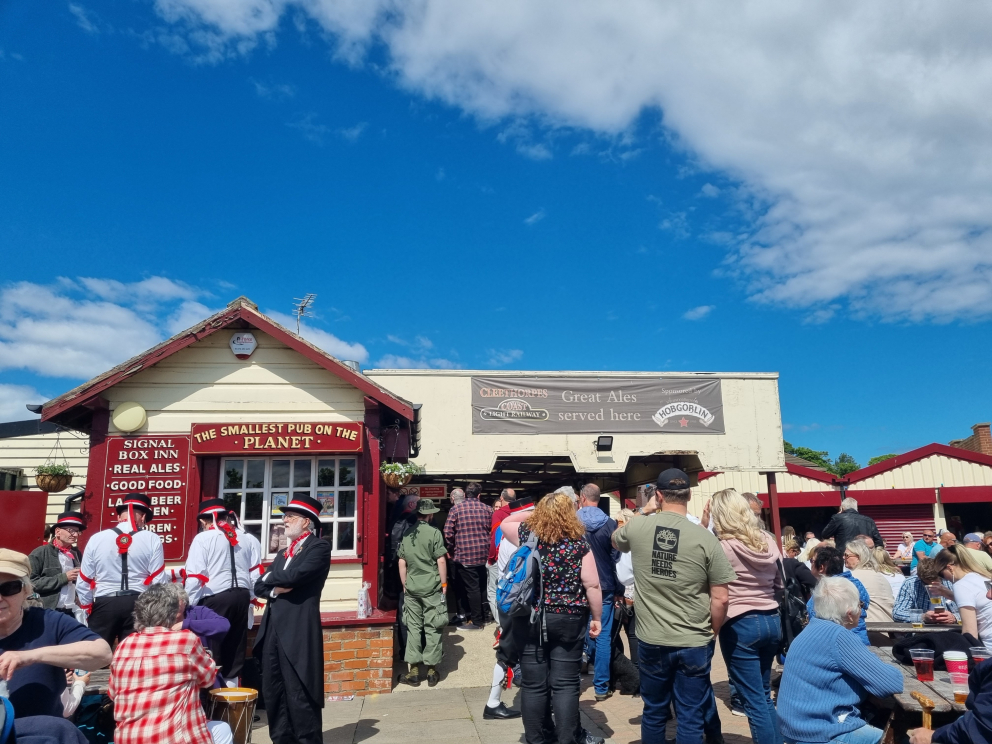 Festival at Cleethorpes Coast Light Railway