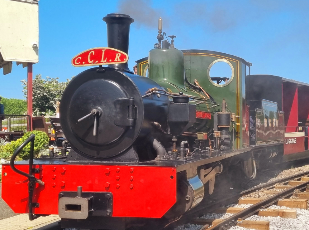 Locomotive at Cleethorpes Coast Light Railway