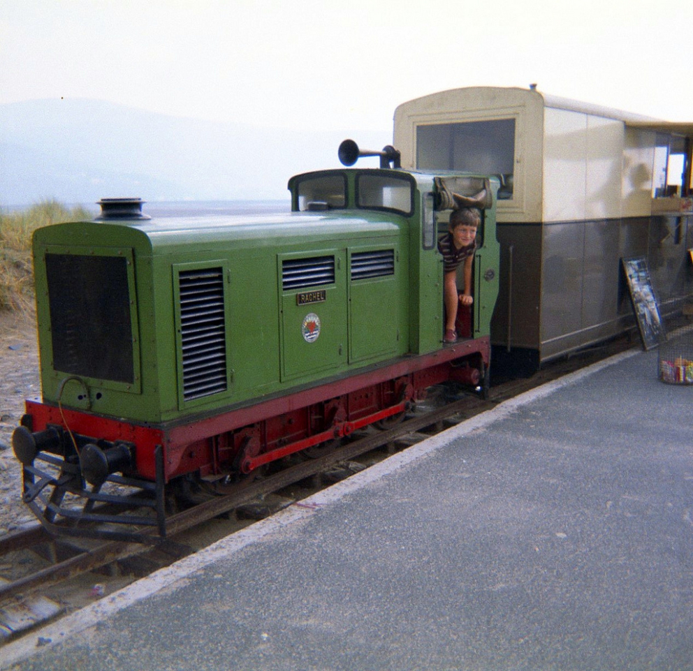 Locomotive at Cleethorpes Coast Light Railway