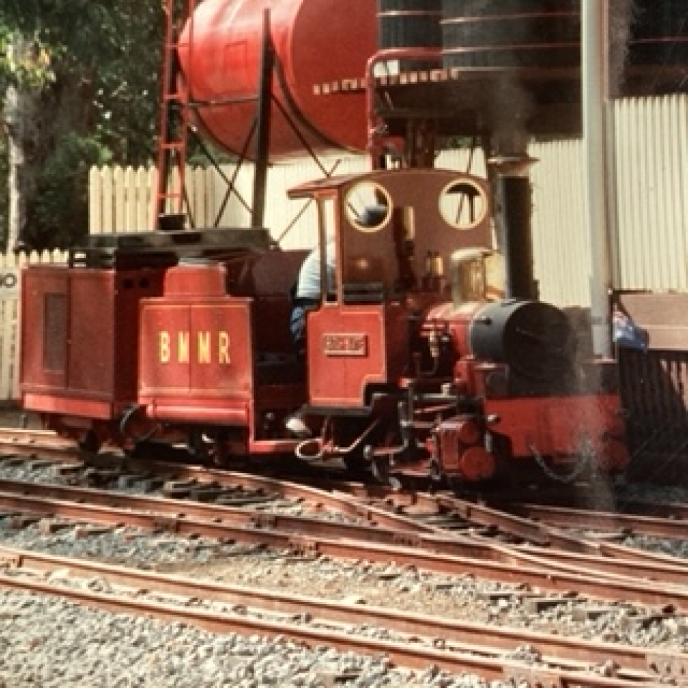 Old Train  at Cleethorpes Coast Light Railway