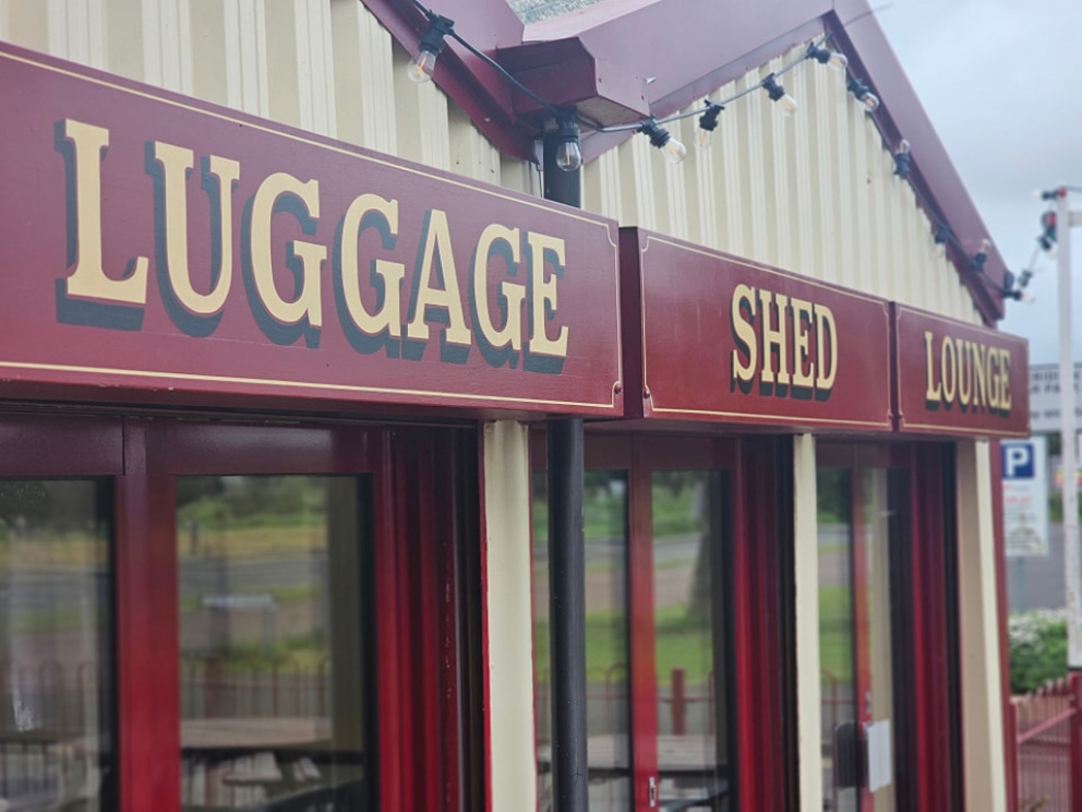 Dining at Cleethorpes Coast Light Railway