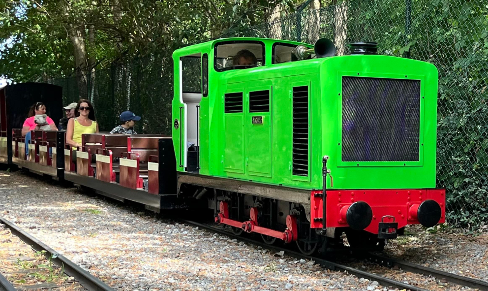 Locomotive at Cleethorpes Coast Light Railway