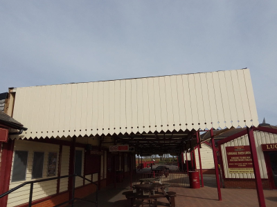 Stage One Complete on Canopy Refurb